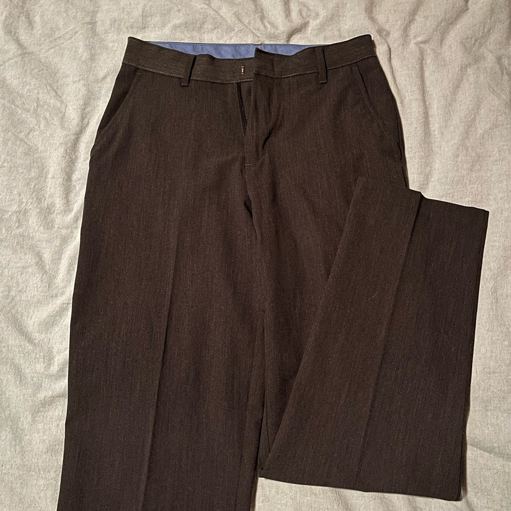 Izod Bys Grey Dress Pants